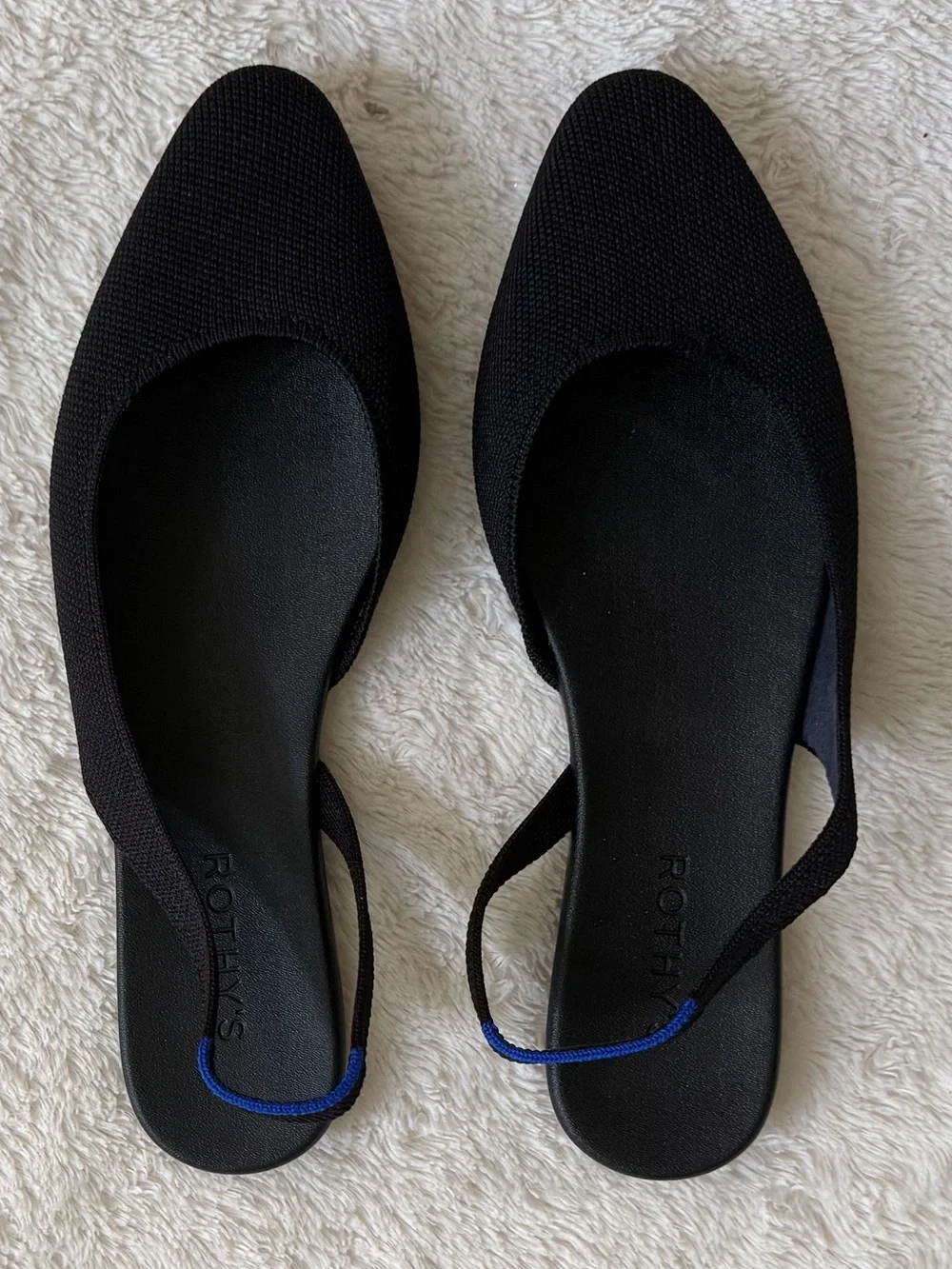 Rothy’s Almond Slingback Flats NWT